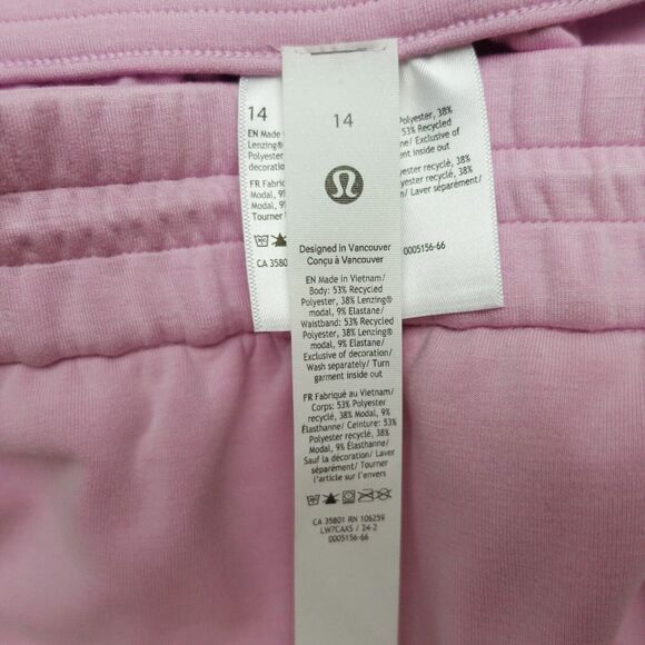 New Lululemon Size 14 Softstreme High Rise HR Short 4” VITP Vita Pink Vitapink - Picture 5 of 7